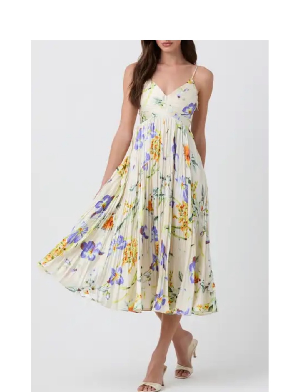 ASTR The Label Maeve MIDI Dress EUC!